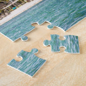 モーリシャスインディアン海フレックアンフラックビーチ土産 ジグソーパズル (側面)