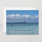 モーリシャスコインデミールビューポストカード ポストカード (正面/裏面)