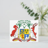 モーリシャスコート・オブ・アームズ ポストカード (スタンド正面)