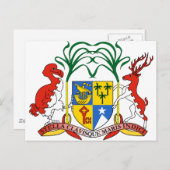 モーリシャスコート・オブ・アームズ ポストカード (正面/裏面)