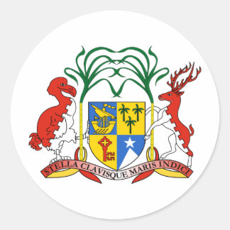 モーリシャスコート・オブ・アームズ ラウンドシール