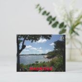モーリシャスビーチはがき ポストカード (スタンド正面)