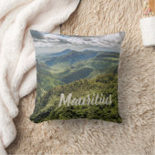 モーリシャスブラックリバーゴージェスビューポイントギフト クッション (ブランケット)