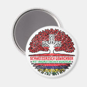 モーリシャスモーリシャスシュヴァイザーシュヴァイズボームヴルツェル マグネット (正面/裏面)