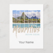 モーリシャスルモーヌブラバントマウンテンスーベニアス シーズンポストカード (正面)