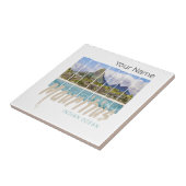 モーリシャスルモーヌブラバントマウンテンスーベニアス タイル (側面)