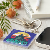 モーリシャス共和国 キーホルダー (正面右)