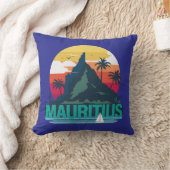 モーリシャス共和国 クッション (ブランケット)