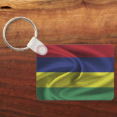 モーリシャス国旗のキーチェーン キーホルダー (裏面)