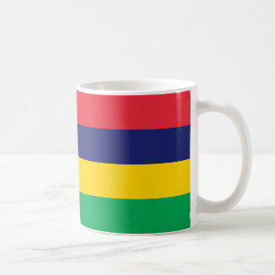 モーリシャス国旗のセラミックマグカップ コーヒーマグカップ