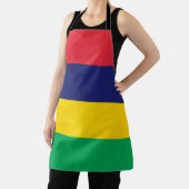 モーリシャス国旗 エプロン (インサイチュ)