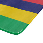 モーリシャス国旗 カッティングボード (角)