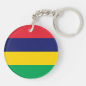 モーリシャス国旗 キーホルダー (裏面)