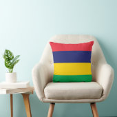 モーリシャス国旗 クッション (椅子)