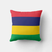 モーリシャス国旗 クッション (裏面)