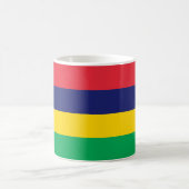 モーリシャス国旗 コーヒーマグカップ (中央)