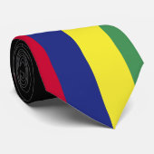 モーリシャス国旗 ネクタイ (ロール)