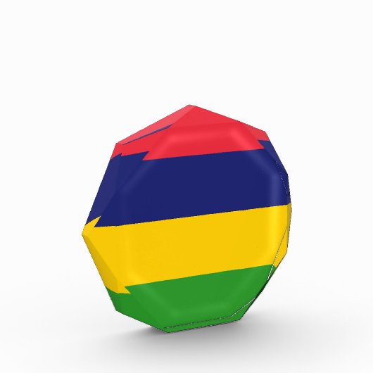 モーリシャス国旗 フォトブロック (左)