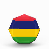 モーリシャス国旗 フォトブロック (正面)