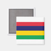 モーリシャス国旗 マグネット (正面/裏面)
