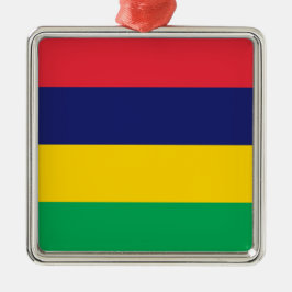 モーリシャス国旗 メタルオーナメント