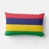 モーリシャス国旗 ランバークッション (裏面)