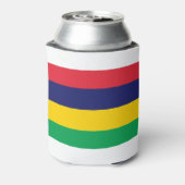 モーリシャス国旗 缶クーラー (缶裏面)