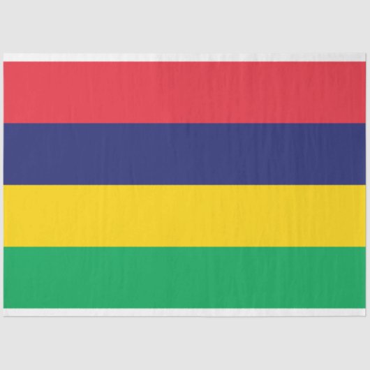 モーリシャス国旗 薄葉紙 (正面)