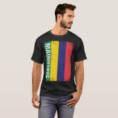 モーリシャス国旗 Tシャツ (正面フル)