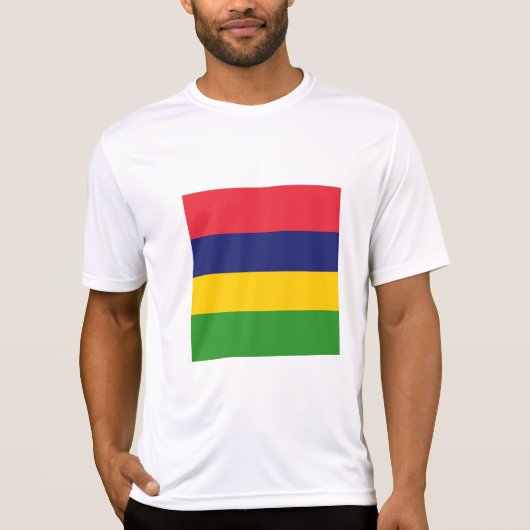 モーリシャス国旗 Tシャツ (正面)