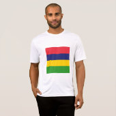 モーリシャス国旗 Tシャツ (正面フル)