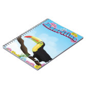 モーリシャス旅行ポスター ノートブック (左側)