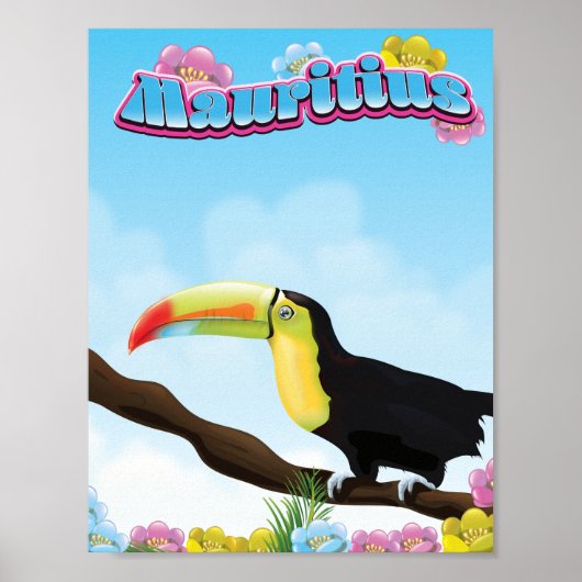 モーリシャス旅行ポスター ポスター (正面)