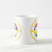 モーリシャス東アフリカレトロサンセット60s コーヒーマグカップ (中央)