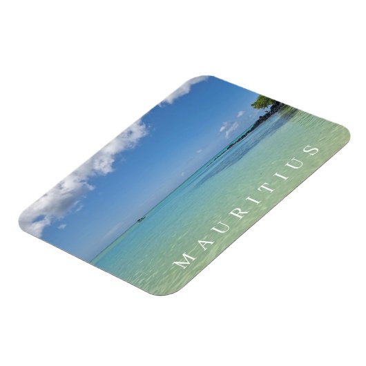 モーリシャス海とスカイビュー磁石 マグネット (左側)