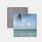 モーリシャス、グランドベイ。船が マグネット (正面/裏面)