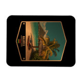 モーリシャス マグネット (横)