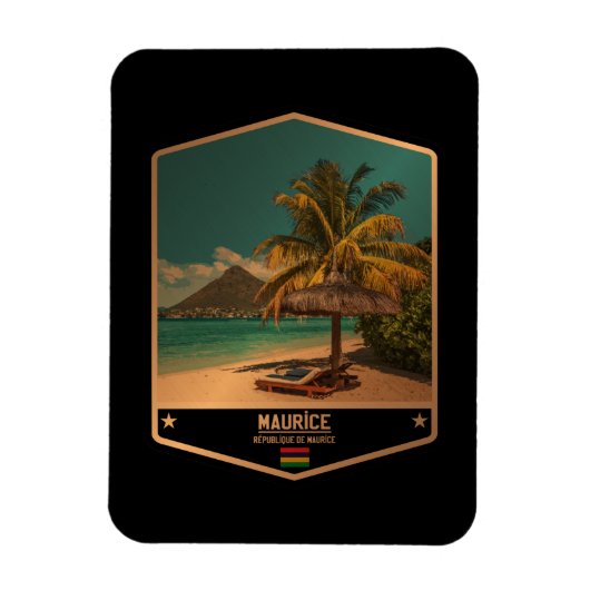 モーリシャス マグネット (縦)