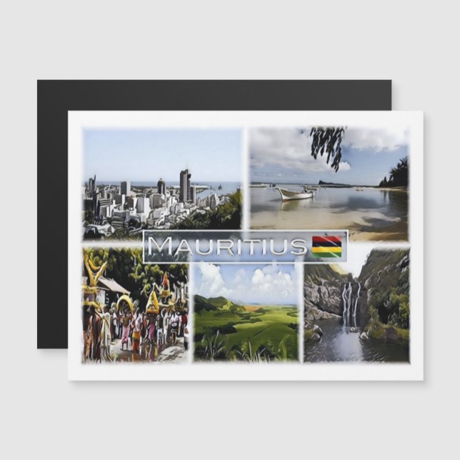 モーリシャス – モザイク –  (正面/裏面)