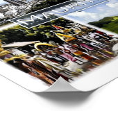 モーリシャス – モザイク –  ポスター (角)