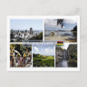 モーリシャス – モザイク –  ポストカード (正面)