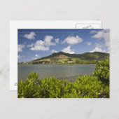 モーリシャス，南モーリシャス，グランドサブル， ポストカード (正面/裏面)