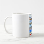 モーリシャス – 私の愛 – コーヒーマグカップ (左)