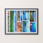 モーリシャス – 私の愛 –  ジグソーパズル (横)