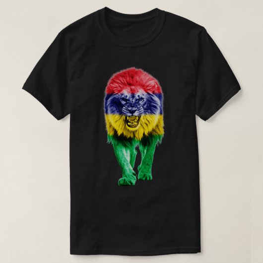 モーリシャス Tシャツ (デザイン正面)