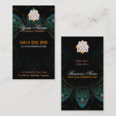 モーリシャナフラクタル名刺 名刺 (正面/裏面)