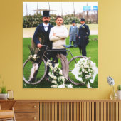 モーリスガリン受賞者パリ – ルバワ1898カラーレドゥー キャンバスプリント (インサイチュ (リビング))