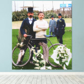 モーリスガリン受賞者パリ – ルバワ1898カラーレドゥー キャンバスプリント (インサイチュ (ウッドフロア))