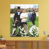 モーリスガリン受賞者パリ – ルバワ1898カラーレドゥー キャンバスプリント (インサイチュ (リビング))