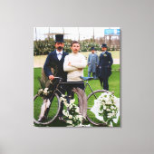 モーリスガリン受賞者パリ – ルバワ1898カラーレドゥー キャンバスプリント (正面)